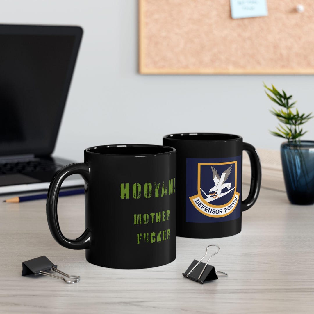 Defensor Gift Set Defensor Fortis Black Coffee Mug - Military Veteran Gift - Etsy