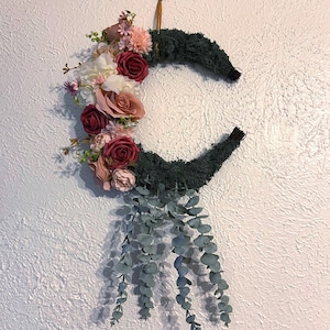 Floral Moon Wreath