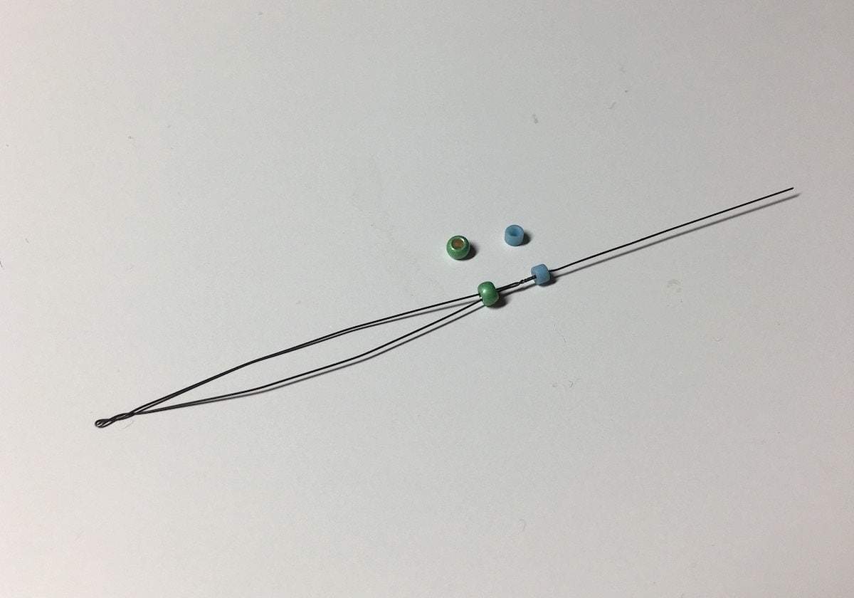 Tulip Twisted Beading Needles used with all small seed bead work