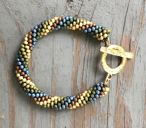 Buy Bead Crochet Kit Satin Woods and Satin Leaves Slip Stitch Bead