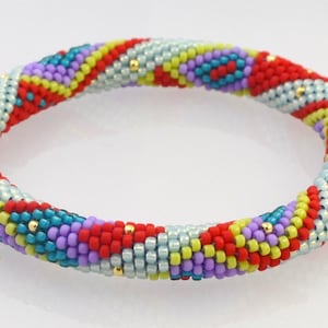 OSLO Bead Crochet Kit and Pattern for 2 Bracelets-Original color way