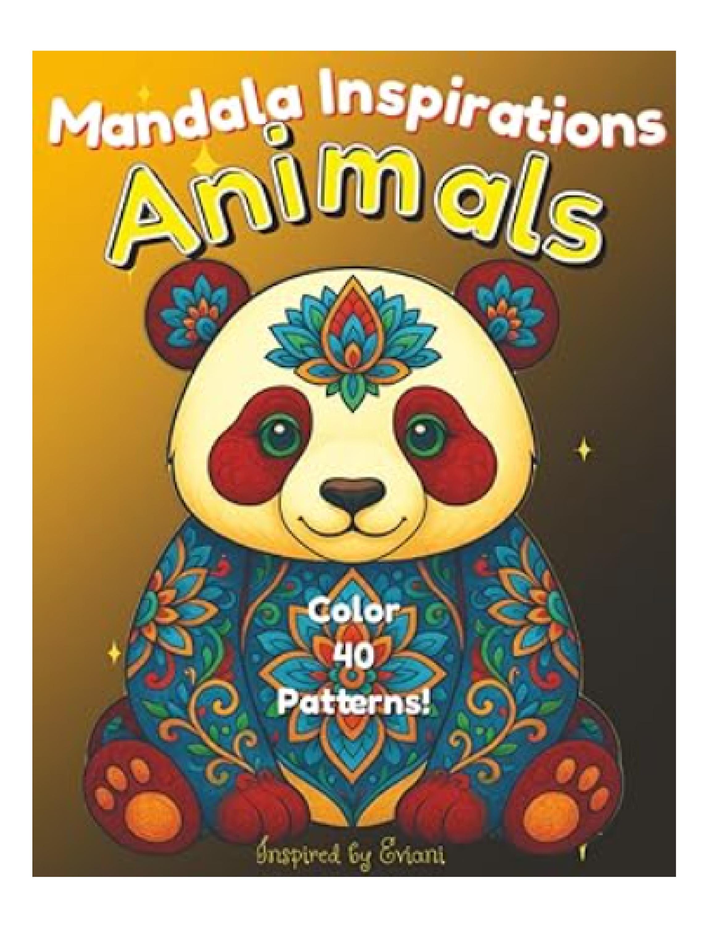 Elephant Mandala Coloring Page | Printable Animal Art (digital Download ...