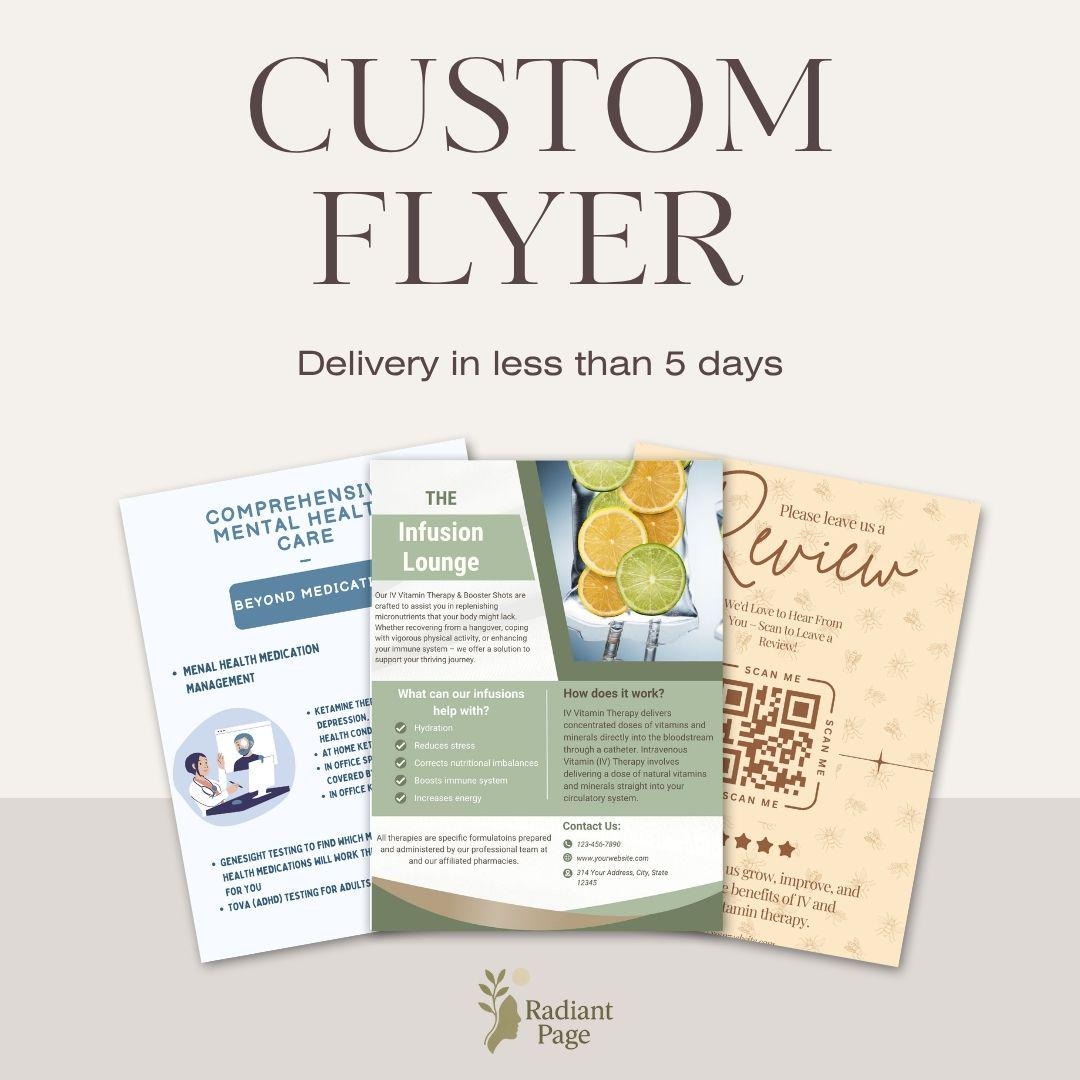 Custom Flyer Design Personalized Digital Flyer Poster for Events ...
