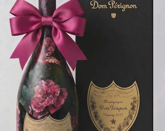 Dom Perignon Vintage 2000 Empty Champagne Bottle Gift Box French