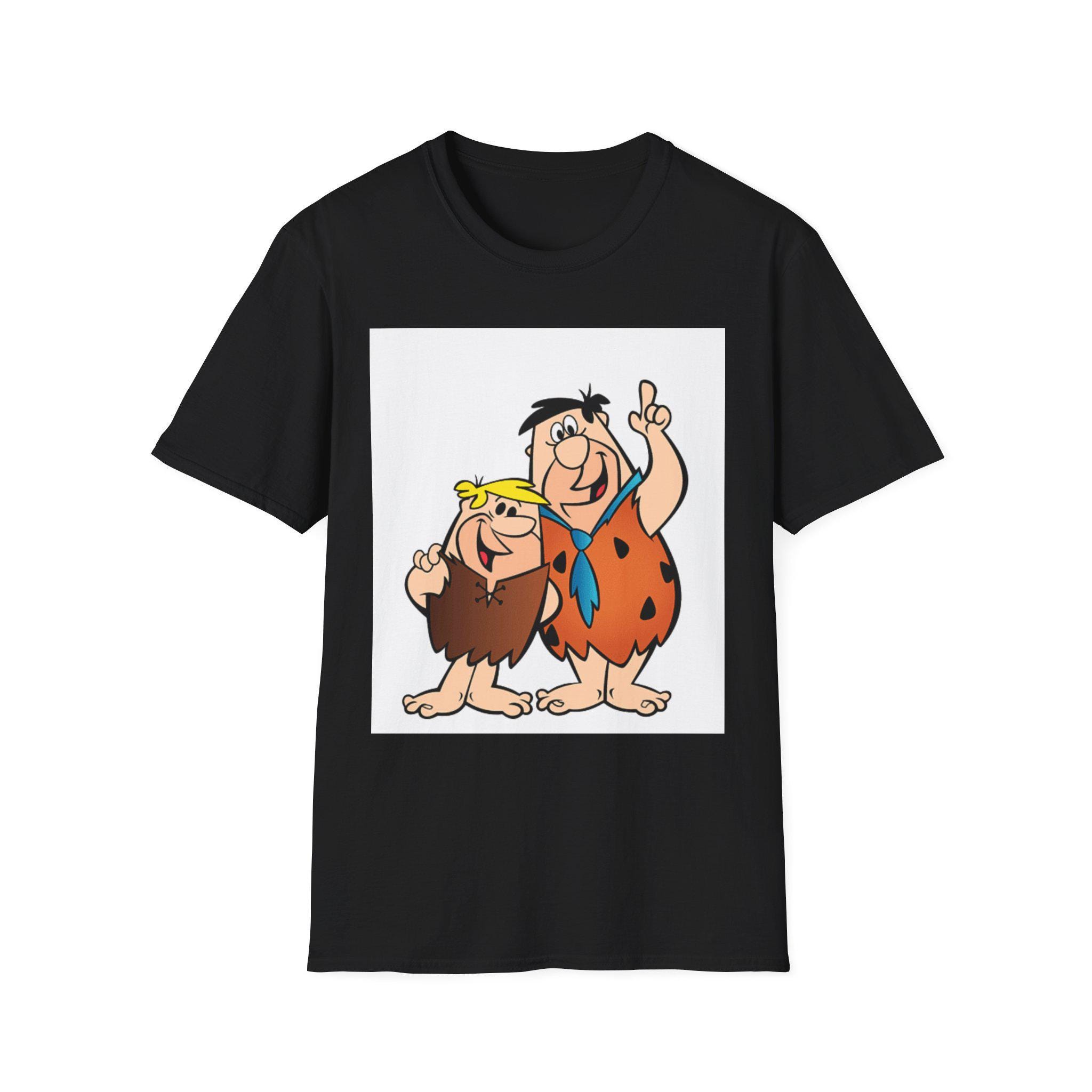 バーニーフレンズ burney Tシャツ ビンテージ レトロ Barney rubble shirt - Etsy 日本