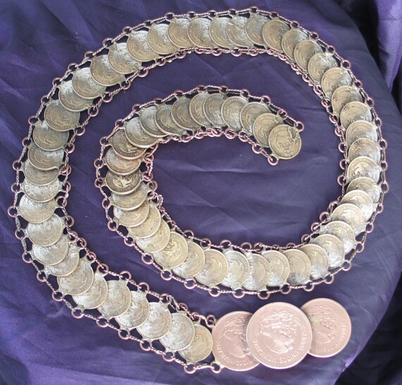 SALE 50's Mexican Peso Belt