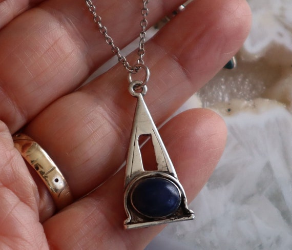 Jewelry Rescue  Sterling Silver and  Lapis Lazuli… - image 1