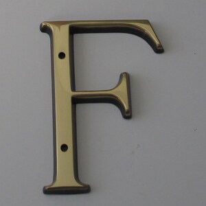 VENTA Carta de latón F 3"