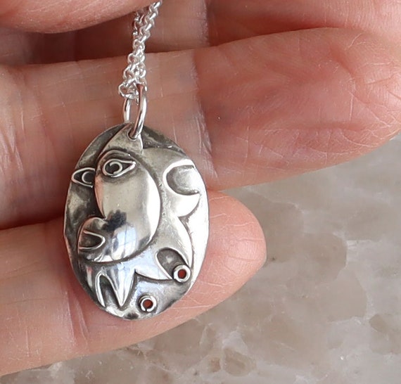 Jewelry Rescue Sterling Silver  Artful Sun Pendan… - image 1