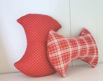 Large Pin Cushion - Apple Core / Double Axe Quiled Design