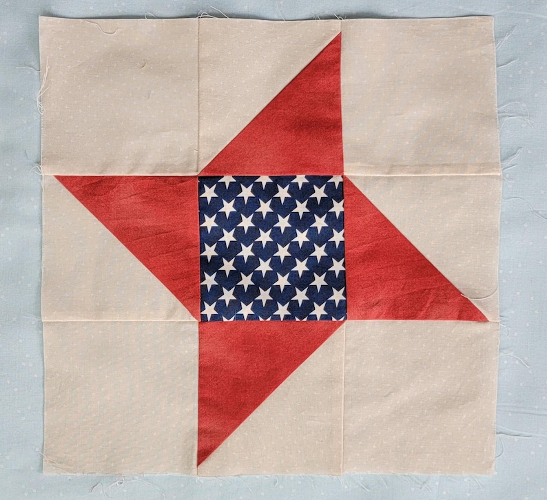 Friendship Star Quilt Block Pattern PDF - Easy and Fast - Beginner ...