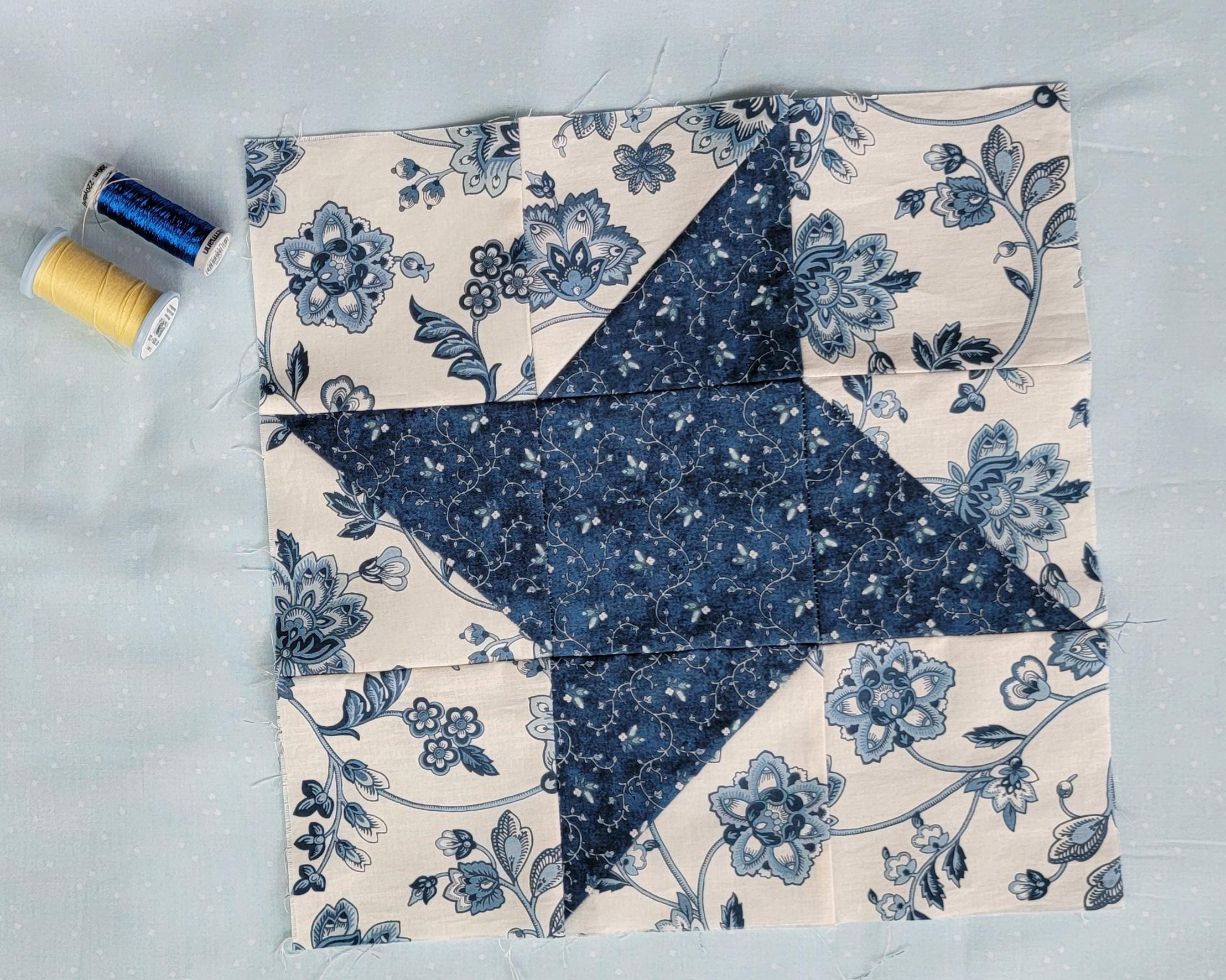 Friendship Star Quilt Block Pattern PDF - Easy and Fast - Beginner ...