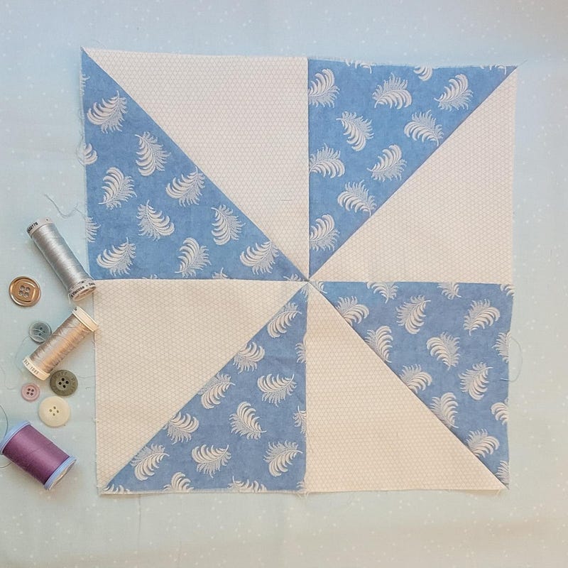 Cotton Pinwheel Quilt - Etsy