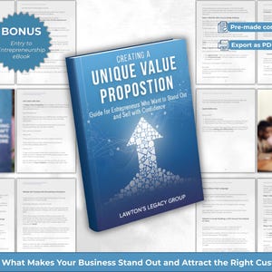 Value Proposition Guide: Business Marketing, Audience Analysis (Digital Download)