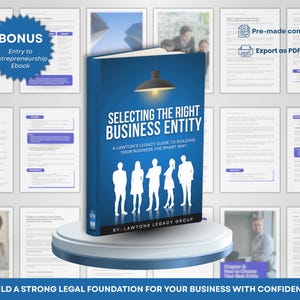 Cómo seleccionar la entidad comercial adecuada para propietarios de pequeñas empresas, emprendedores y proveedores de servicios