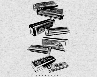 Bob Dylan "1997-2020" Fan Art T-Shirt