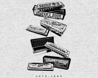 Bob Dylan "1973-1989" Fan Art T-Shirt