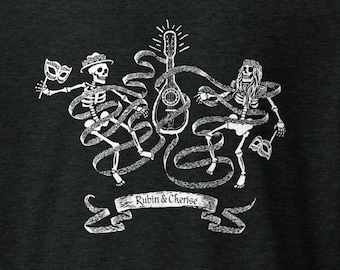 Jerry Garcia and the Grateful Dead "Rubin & Cherise" Fan Art T-Shirt