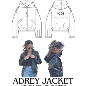 PDF Sewing Pattern - Adrey Jacket