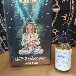 Tarot Deck & Witchcrafted Tarot Oil Bundle - A stunning tarot deck paired with intuitive anointing oil to deepen your divine practice.