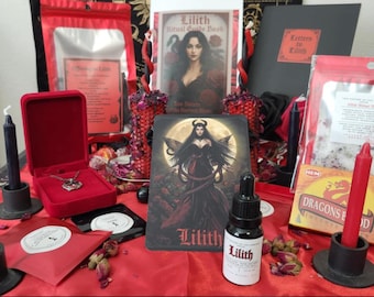 Lilith Ritual Devotional Box – Sovereignty, Shadow Work & the Unbound Feminine