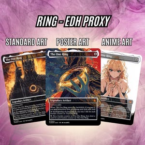 Ring EDH Proxy Card - Poster | Standard | Anime Arts - High Quality Proxies for EDH