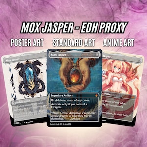 Mox Jasper EDH High Value Proxy Card - Poster | Standard | Anime Arts - High Quality Proxies for EDH