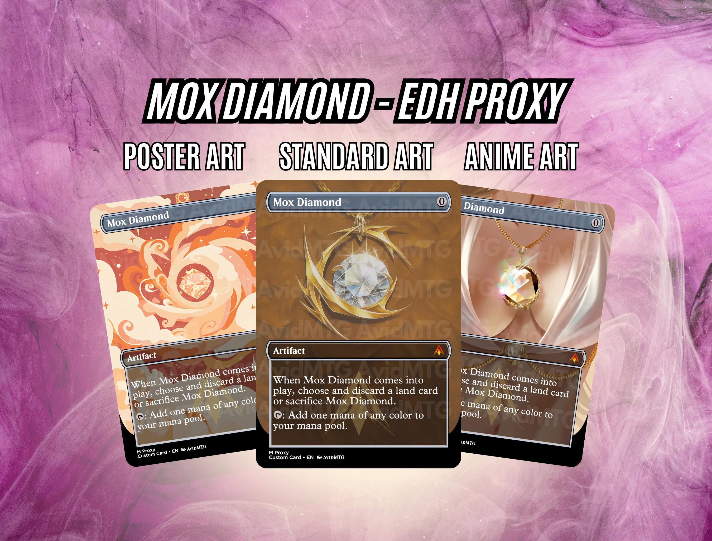 モックス・ダイアモンド Picked up this Mox Diamond recently that was severely bent
