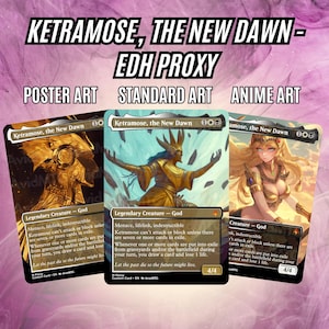 Ketramose, the New Dawn EDH High Value Proxy Card - Poster | Standard | Anime Arts - High Quality Proxies for EDH