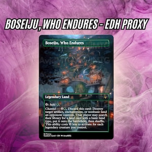 Boseiju, die EDH hoogwaardige proxy-landkaart verdraagt - hoogwaardige proxy's voor EDH