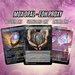 Carta de Proxy de Alto Valor Mox Opal EDH - Pôster | Padrão | Artes de Anime - Proxies de Alta Qualidade para EDH