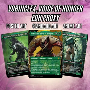 Vorinclex, Stimme des Hungers EDH hochwertige Proxy-Karte - Poster | Standard | Anime Arts - Hochwertige Proxies für EDH