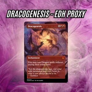 Dracogenesis EDH hoogwaardige proxykaart - hoogwaardige proxy's voor EDH