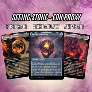 Seeing Stone EDH High Value Proxy Card - Poster | Standard | Anime Arts - High Quality Proxies for EDH