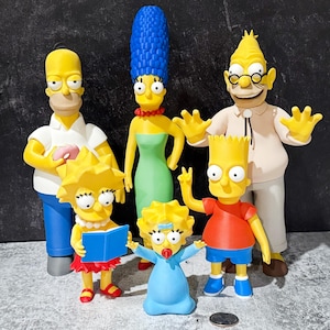 Springfield characters 3D printed figures - collectible, fan art