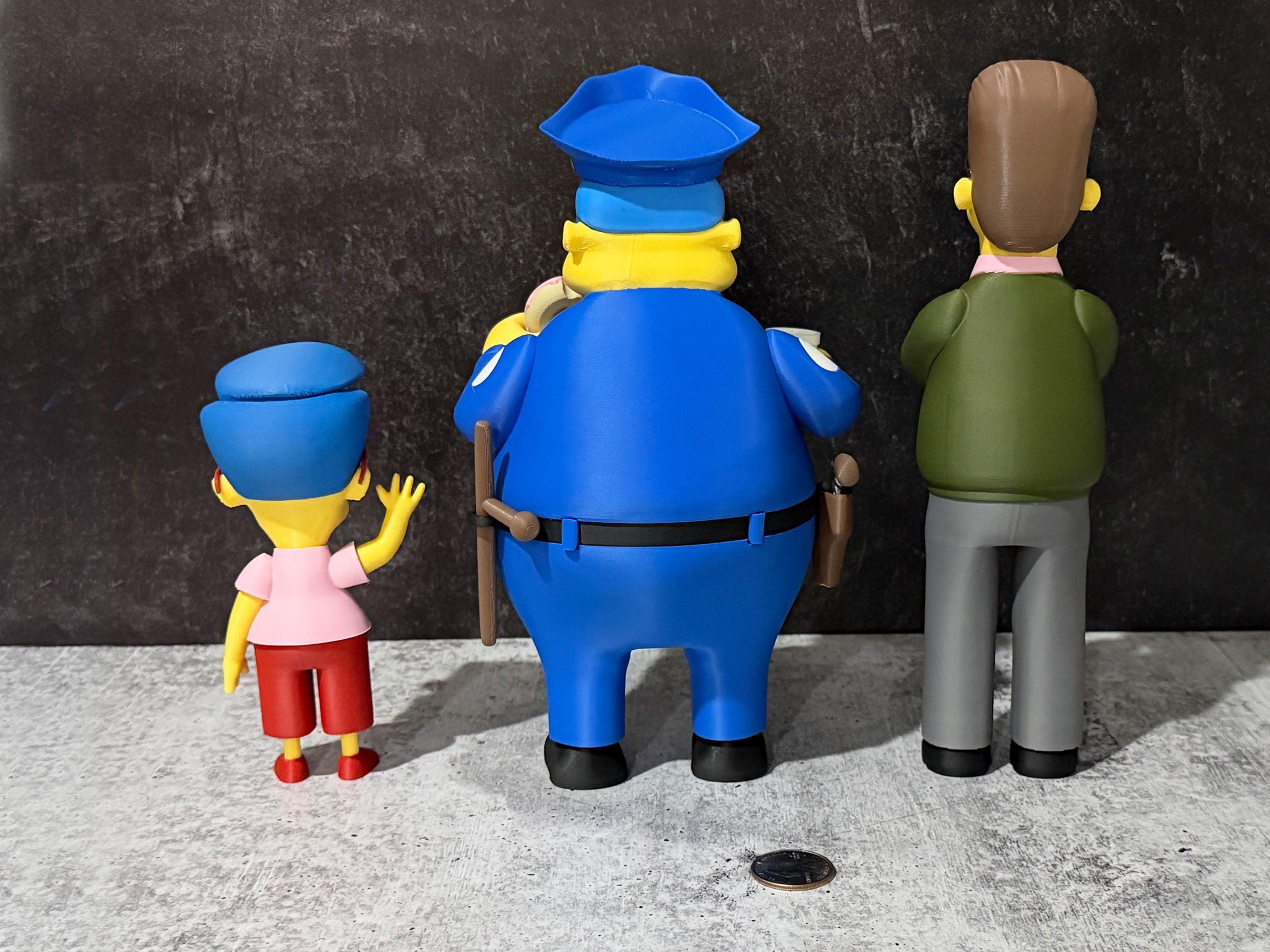 Springfield Characters 3D Printed Figures - Collectible, Fan Art - Etsy