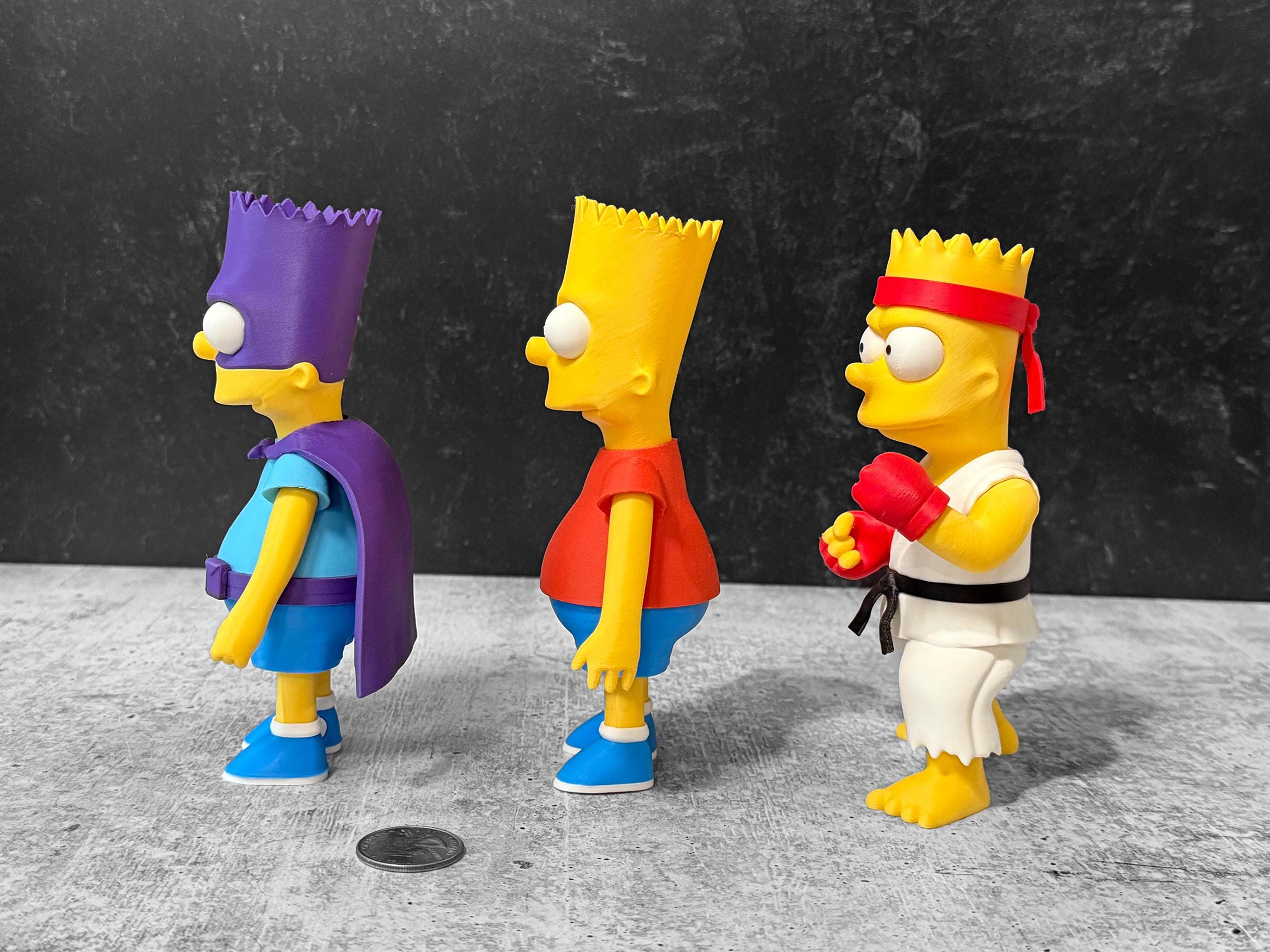 Springfield Characters 3D Printed Figures - Collectible, Fan Art - Etsy