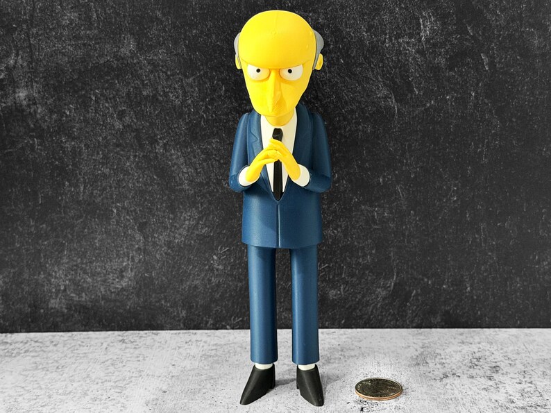 Springfield Characters 3D Printed Figures - Collectible, Fan Art - Etsy ...