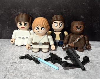 SW characters 3D printed chunkable figures - collectible, fan art