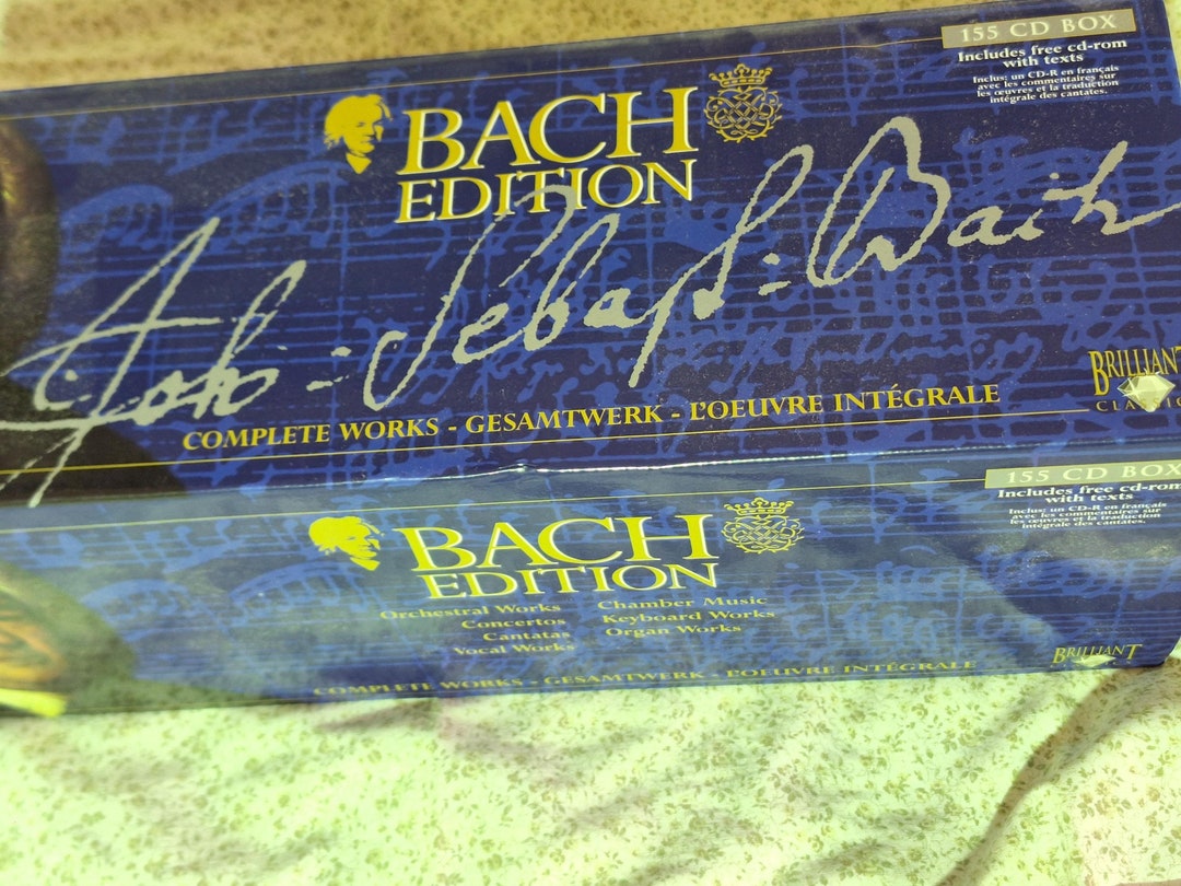 Bach, Johann Sebastian, Komplettausgabe, 155 Cds, Johann, Sebastian ...