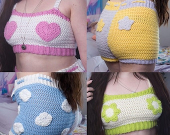 Schema all'uncinetto per set da salotto Lazy Day / SOLO SCHEMA PDF/