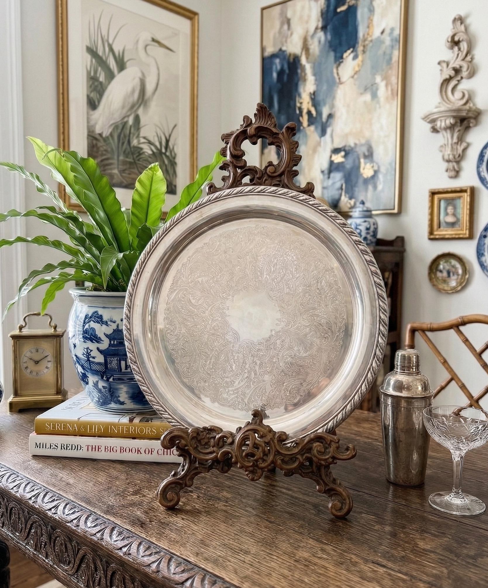 Oneida Silver Tray - Etsy