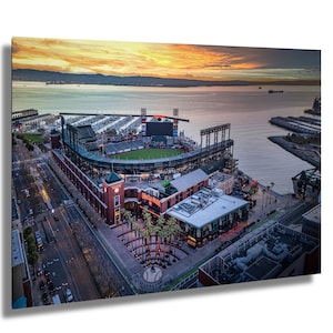 San Francisco Giants Ballpark Print: Oracle Park, Cityscape Wall Art