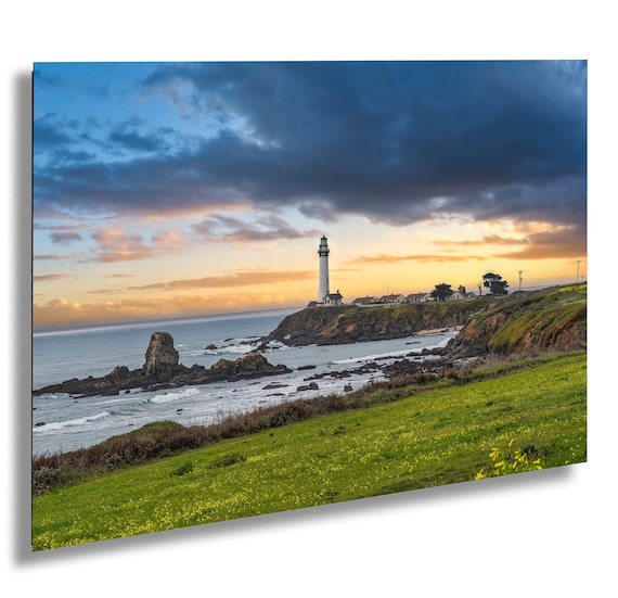 Pigeon Point Lighthouse Print: California Coast Scenic Wall Art