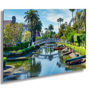 Venice Beach Canal Photo, California Waterway
