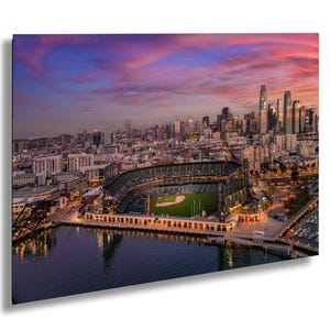 &quot;Orakel Park Stadion Poster &quot;&quot;San Francisco Giants Ballpark Blick&quot;&quot;&quot;