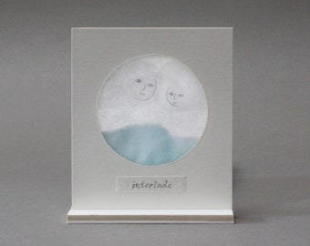 Interlude (ethereal paper shadow box)
