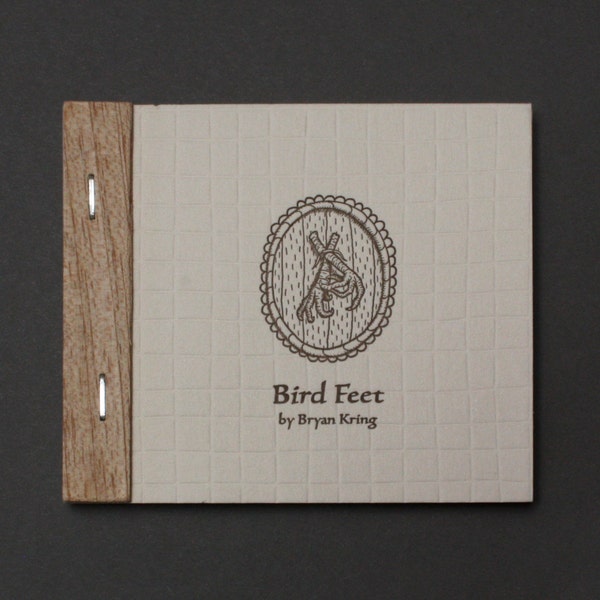 Pieds d'oiseau, livre de contes imprimé en typographie