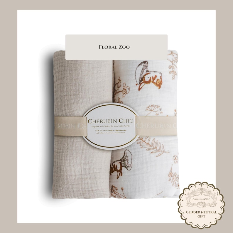 Vintage Baby Swaddle Muslin Blanket Lightweight Cotton Infant Wrap Breathable Fabric Natural Texture Soft Comfort Neutral Nursery Essential image 8