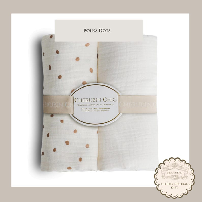 Vintage Baby Swaddle Muslin Blanket Lightweight Cotton Infant Wrap Breathable Fabric Natural Texture Soft Comfort Neutral Nursery Essential image 7